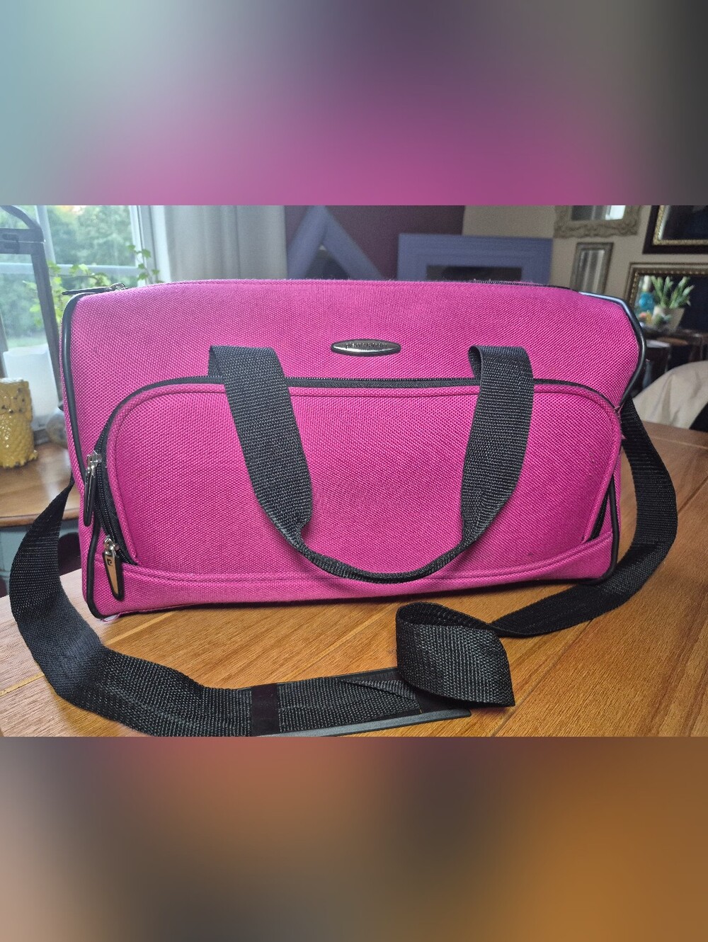 Pierre Cardin Carry- On Travel Duffle Bag